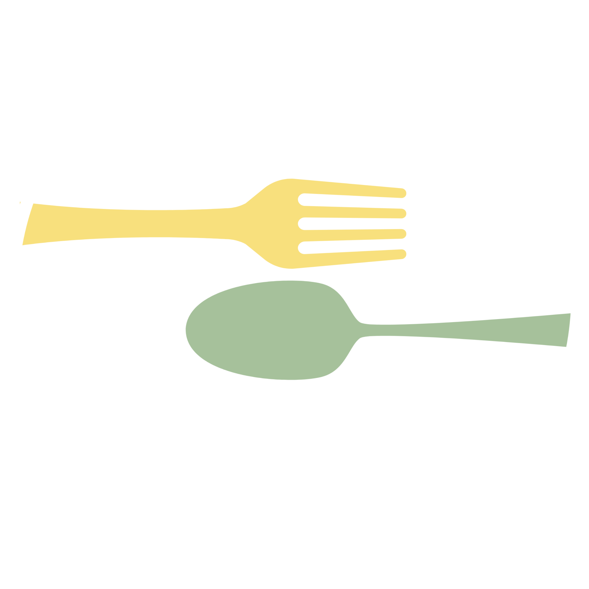 Fork and spoon logo